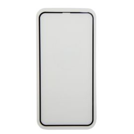 Защитное стекло для Apple iPhone 11 Pro (2.5D пластик/полная наклейка) <черный>