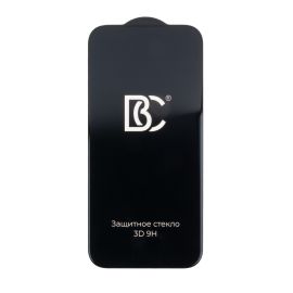 Защитное стекло для Apple iPhone Air (2.5D/закаленное, полная наклейка) <черный> в блистере