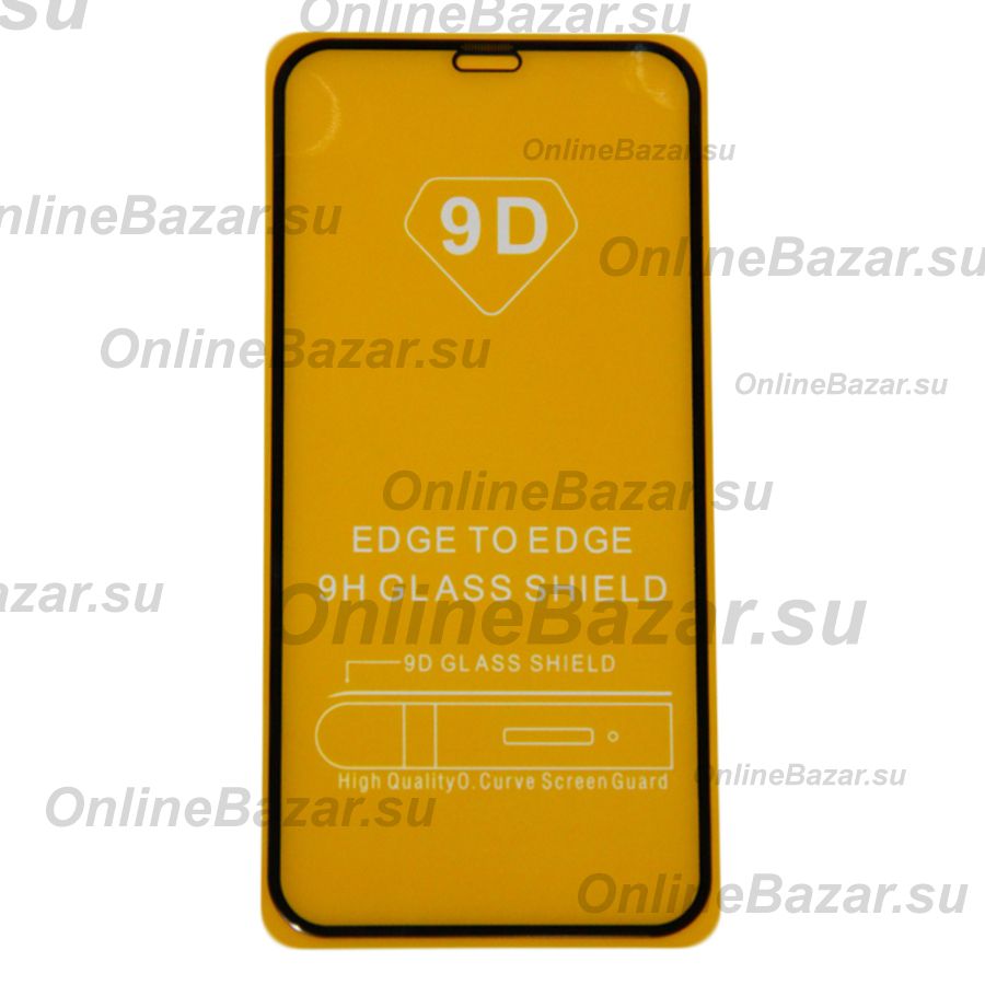 Защитное стекло для Apple iPhone 11 Pro (2D/не полное покрытие) <черный> ― OnlineBazar.su