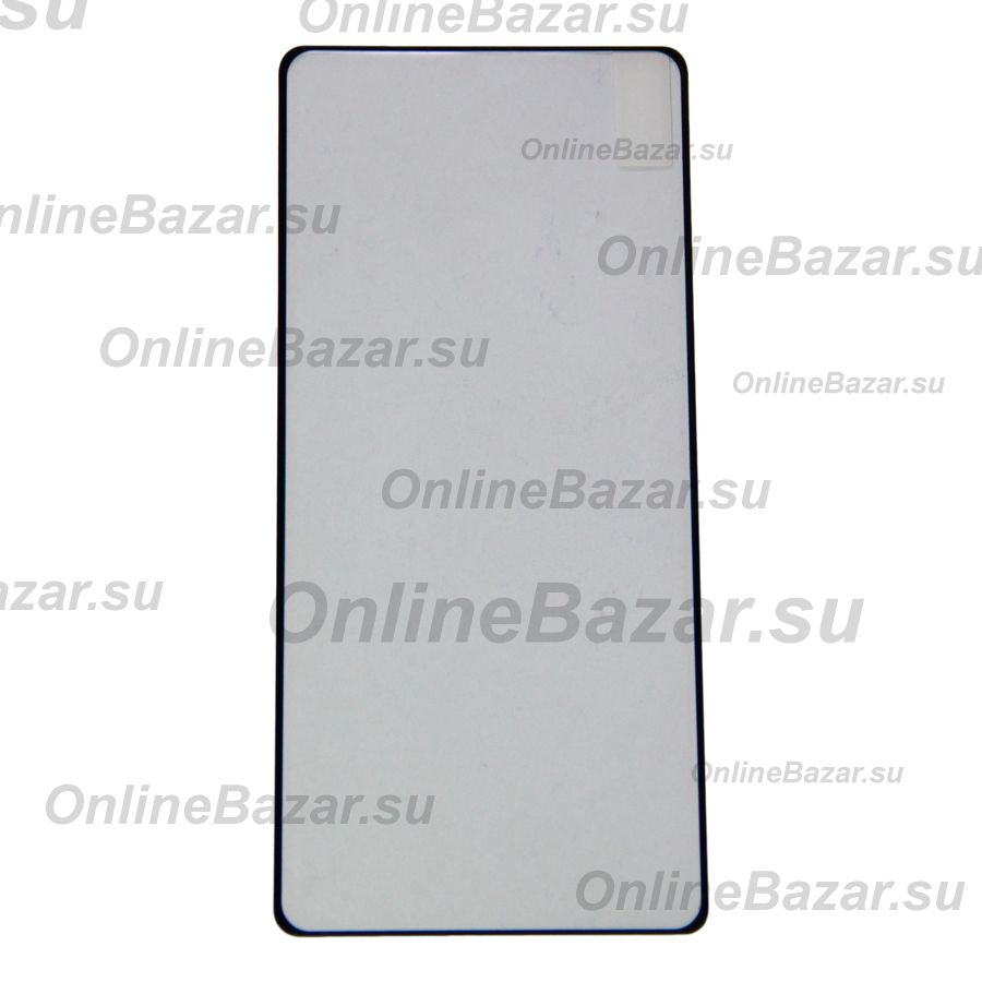 Защитное стекло для Google Pixel 6 Pro (2.5D/закаленное, полная наклейка) <черный> в блистере ― OnlineBazar.su