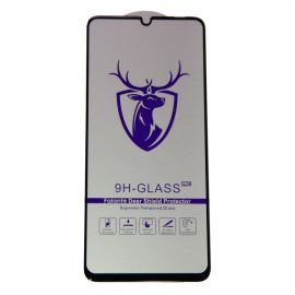 Защитное стекло для Huawei MGA-LX9N (2,5D/закаленное, полная наклейка) <черный> в блистере