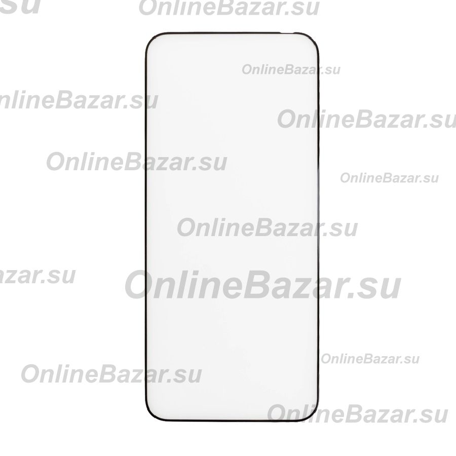 Защитное стекло для Infinix GT 30 (X6876) (2.5D/закаленное, полная наклейка) <черный> в блистере ― OnlineBazar.su