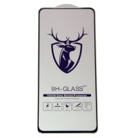 Защитное стекло для Infinix Note 30 VIP (X6710) (2.5D/закаленное, полная наклейка) <черный> в блистере ― OnlineBazar.su