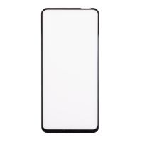 Защитное стекло для Infinix Smart 10 Plus (X6725B) (2.5D/закаленное, полная наклейка) <черный> в блистере ― OnlineBazar.su