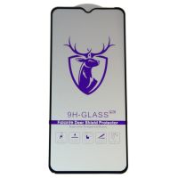 Защитное стекло для Infinix Smart 7 Plus (X6517) (2.5D/закаленное, полная наклейка) <черный> в блистере ― OnlineBazar.su