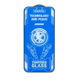 Защитное стекло для Oppo Reno 14 F 5G (2.5D/полная наклейка) <черный>