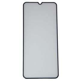 Защитное стекло для Realme Narzo 30A (2.5D/матовое, полная наклейка) <черный>