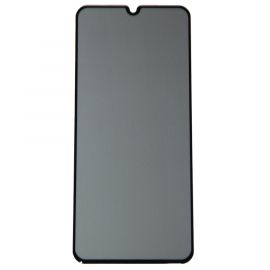 Защитное стекло для Samsung SM-M325F (Galaxy M32) (2.5D/антишпион, полная наклейка) <черный>