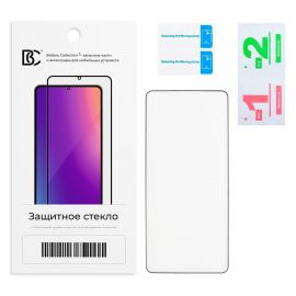 Защитное стекло для Samsung SM-S948B (Galaxy S26 Ultra) (2.5D/закаленное, полная наклейка) <черный> в блистере