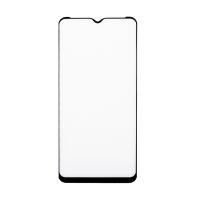 Защитное стекло для Tecno Pouvoir 4 (LC7) (2,5D/закаленное, полная наклейка) <черный> в блистере ― OnlineBazar.su