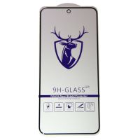 Защитное стекло для Xiaomi 15 (2.5D/закаленное, полная наклейка) <черный> в блистере ― OnlineBazar.su