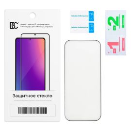 Защитное стекло для Xiaomi 25098PN5AG (2,5D/закаленное, полная наклейка) <черный> в блистере