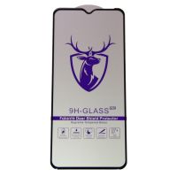 Защитное стекло для Xiaomi Poco M5 (2.5D/закаленное, полная наклейка) <черный> в блистере ― OnlineBazar.su