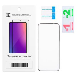 Защитное стекло для Xiaomi 25062PC34G (2.5D/закаленное, полная наклейка) <черный> в блистере