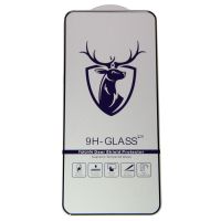 Защитное стекло для Xiaomi 23124RA7EO (2,5D/закаленное, полная наклейка) <черный> в блистере ― OnlineBazar.su