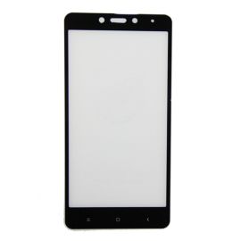 Защитное стекло для Xiaomi Redmi Note 4 (2,5D/полная наклейка) <черный>