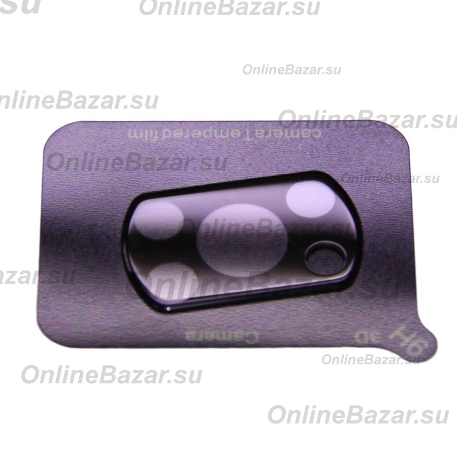 Защитное стекло камеры для Xiaomi Poco X3 NFC <черный> ― OnlineBazar.su