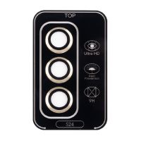 Защитное стекло линзы камеры для Samsung SM-S921B (Galaxy S24) (комплект 3 шт.) <желтый> ― OnlineBazar.su