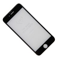 Защитное стекло для Apple iPhone 6 (супер закаленное, полное покрытие 3D 0.3 мм) <черный> ― OnlineBazar.su