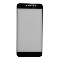 Защитное стекло для Xiaomi Redmi Note 5A Prime (2.5D/полная наклейка) <черный> ― OnlineBazar.su