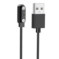 Кабель USB для зарядки смарт часов Hoco Y34 <черный> ― OnlineBazar.su