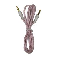 Кабель AUX (1 метр) <розовый> ― OnlineBazar.su
