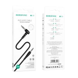 Кабель AUX 3.5 mm - 3.5 mm Borofone BL10 <черный>