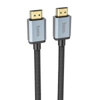 Кабель HDMI (HDMI-HDMI) Hoco US03 (ver 2.0/оплетка нейлон/1 м) <черный> ― OnlineBazar.su