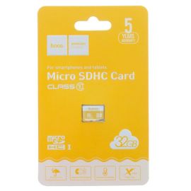 Карта памяти MicroSD 32 Gb CL10 Hoco TF