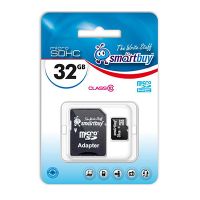 Карта памяти MicroSDHC 32 Gb CL10 Smart Buy в блистере с адаптером ― OnlineBazar.su