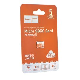 Карта памяти MicroSDXC 128 Gb CL10 Hoco TF