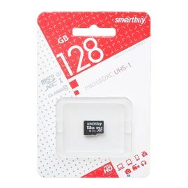 Карта памяти MicroSDXC 128 Gb CL10 UHS-I Smart Buy