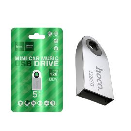 Карта памяти USB 128 Gb Hoco UD9 в блистере <серебристый>