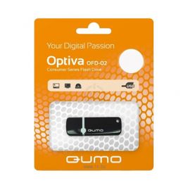 Карта памяти USB 32 Gb Qumo Optiva OFD-01 в блистере <черный>