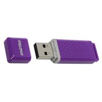 Карта памяти USB 4 Gb Smart Buy Quartz <фиолетовый> ― OnlineBazar.su
