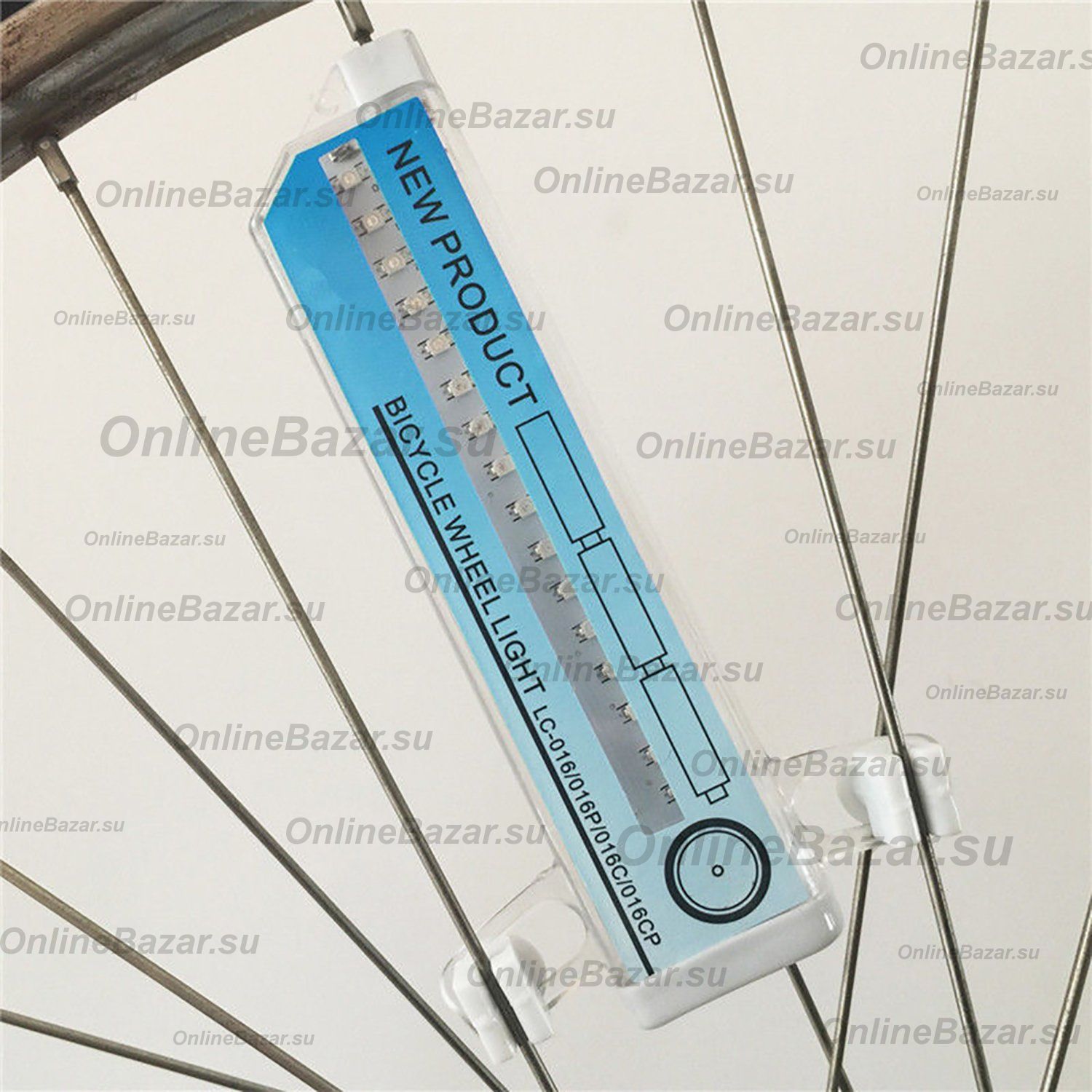 Катафот на спицы для велосипеда светодиодный SPOKE002 ― OnlineBazar.su