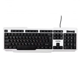 Клавиатура Smart Buy SBK-333U-WK ONE <бело-черный>