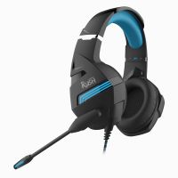 Компьютерная гарнитура Smart Buy SBHG-9000 RUSHDESTROYER <черно-голубой> ― OnlineBazar.su