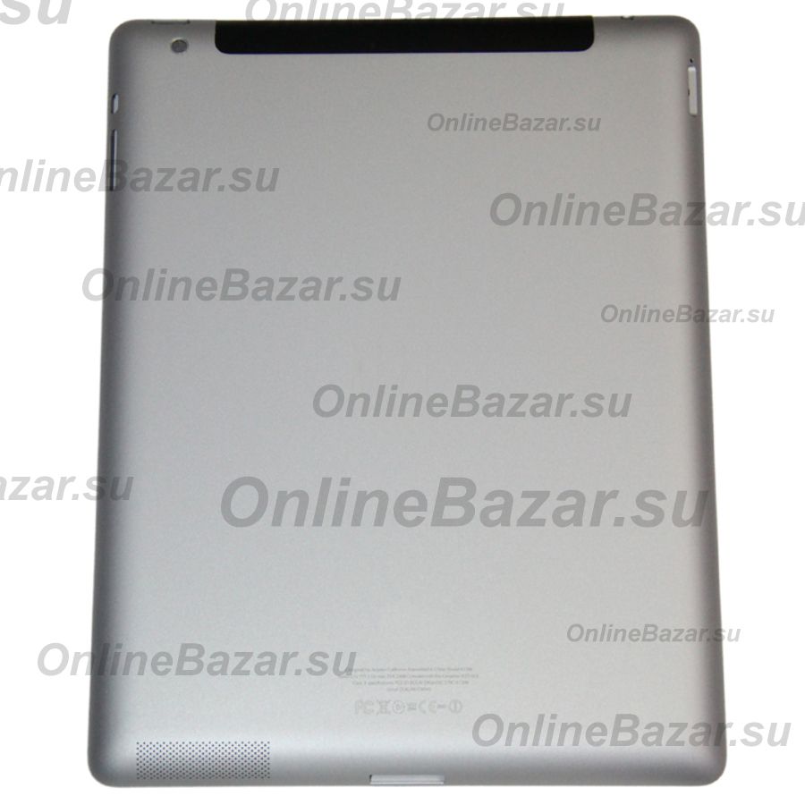 Корпус для Apple iPad 2 (Wi-Fi+3G) <серебристый> (премиум) ― OnlineBazar.su