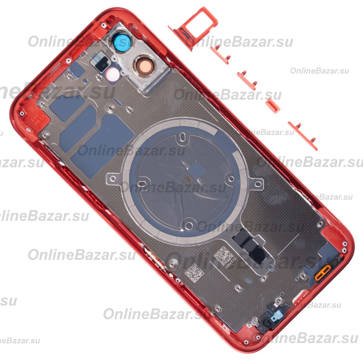 Корпус для Apple iPhone 12 Pro (1 Sim) <красный> (оригинал) ― OnlineBazar.su