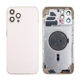 Корпус для Apple iPhone 12 Pro Max (1 Sim) <золотой> (оригинал)