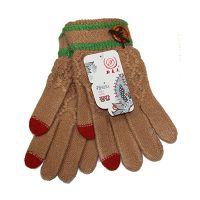 Перчатки для ёмкостных тачскринов (размер M) №8 <светло-коричневый> ― OnlineBazar.su