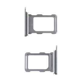 Лоток sim-карты для Apple iPhone 16 Pro Max (1 Sim) <серый>