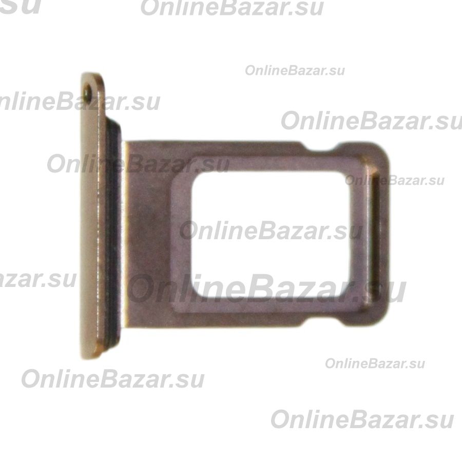 Лоток sim-карты для Apple iPhone Xs Max <золотой> ― OnlineBazar.su