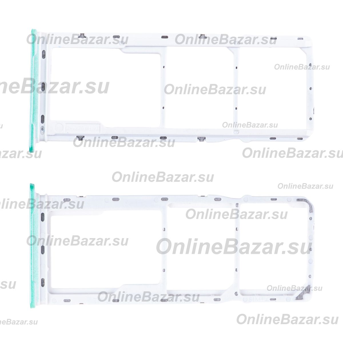 Лоток sim-карты для Itel A60s (A662LM) <зеленый> ― OnlineBazar.su