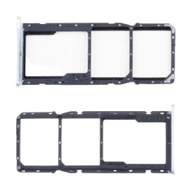 Лоток sim-карты для Realme C31 и карты памяти <серый>