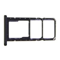 Лоток sim-карты для Samsung SM-A025F (Galaxy A02s) и карты памяти <черный> ― OnlineBazar.su