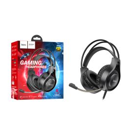 Наушники компьютерные с микрофоном Hoco W106 <черный>