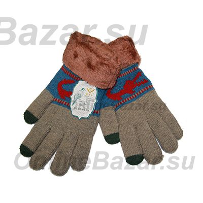 Перчатки для ёмкостных тачскринов (размер L) №20 <светло-серый> ― OnlineBazar.su