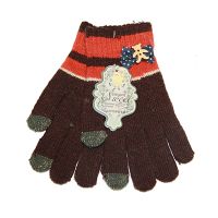 Перчатки для ёмкостных тачскринов (размер S) №10 <коричневый> ― OnlineBazar.su